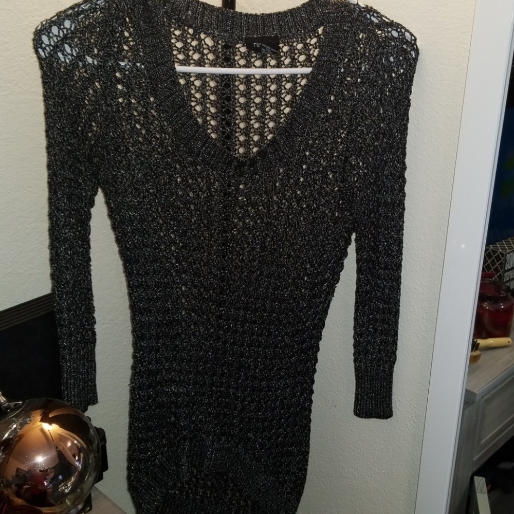 Silver sweater